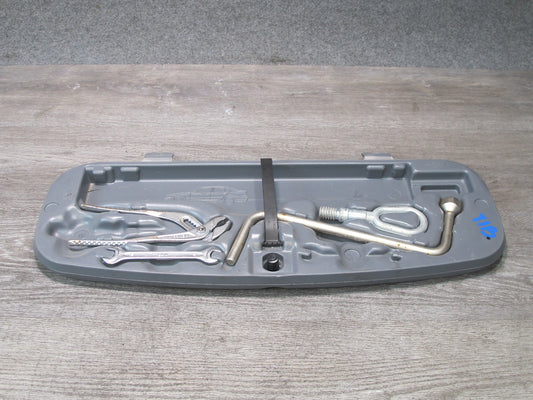 01-06 BMW E46 330ci Convertible Spare Tire Wrench Tool KIT Case OEM