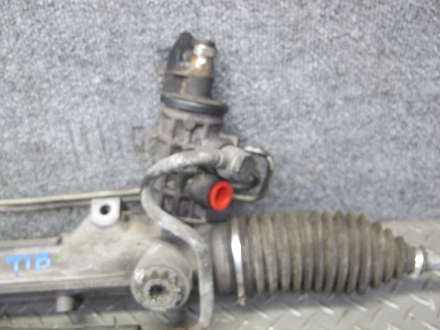 02-06 BMW E46 330Ci 330i Power Steering Rack & Pinion Yellow TAG 6757650 OEM