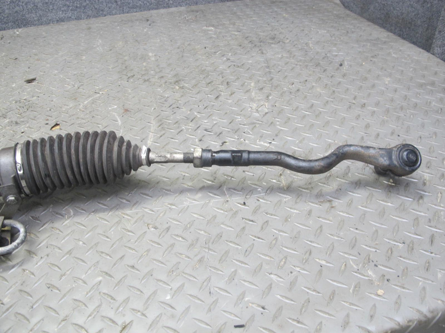 02-06 BMW E46 330Ci 330i Power Steering Rack & Pinion Yellow TAG 6757650 OEM