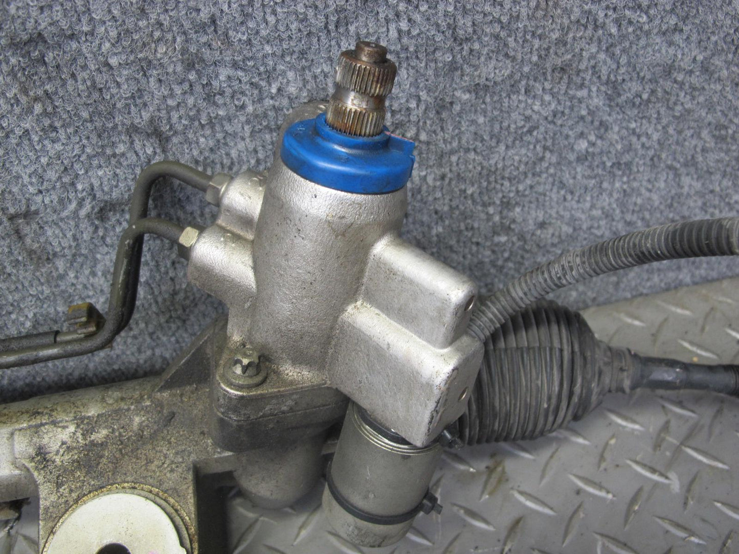 09-14 Nissan 370Z Z34 Power Steering Rack & Pinion Assembly 116K Miles OEM