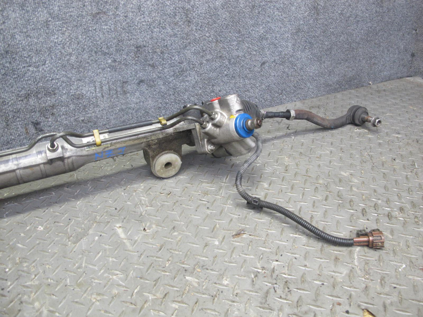 09-14 Nissan 370Z Z34 Power Steering Rack & Pinion Assembly 116K Miles OEM