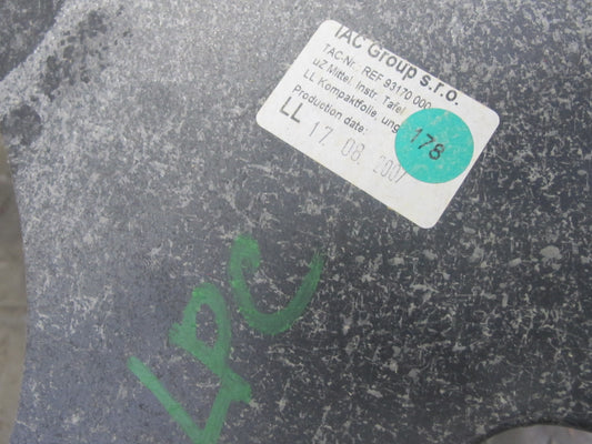 2003-2010 Porsche Cayenne 957 Dash Center Trim Bezel Cover Panel Sand Beige