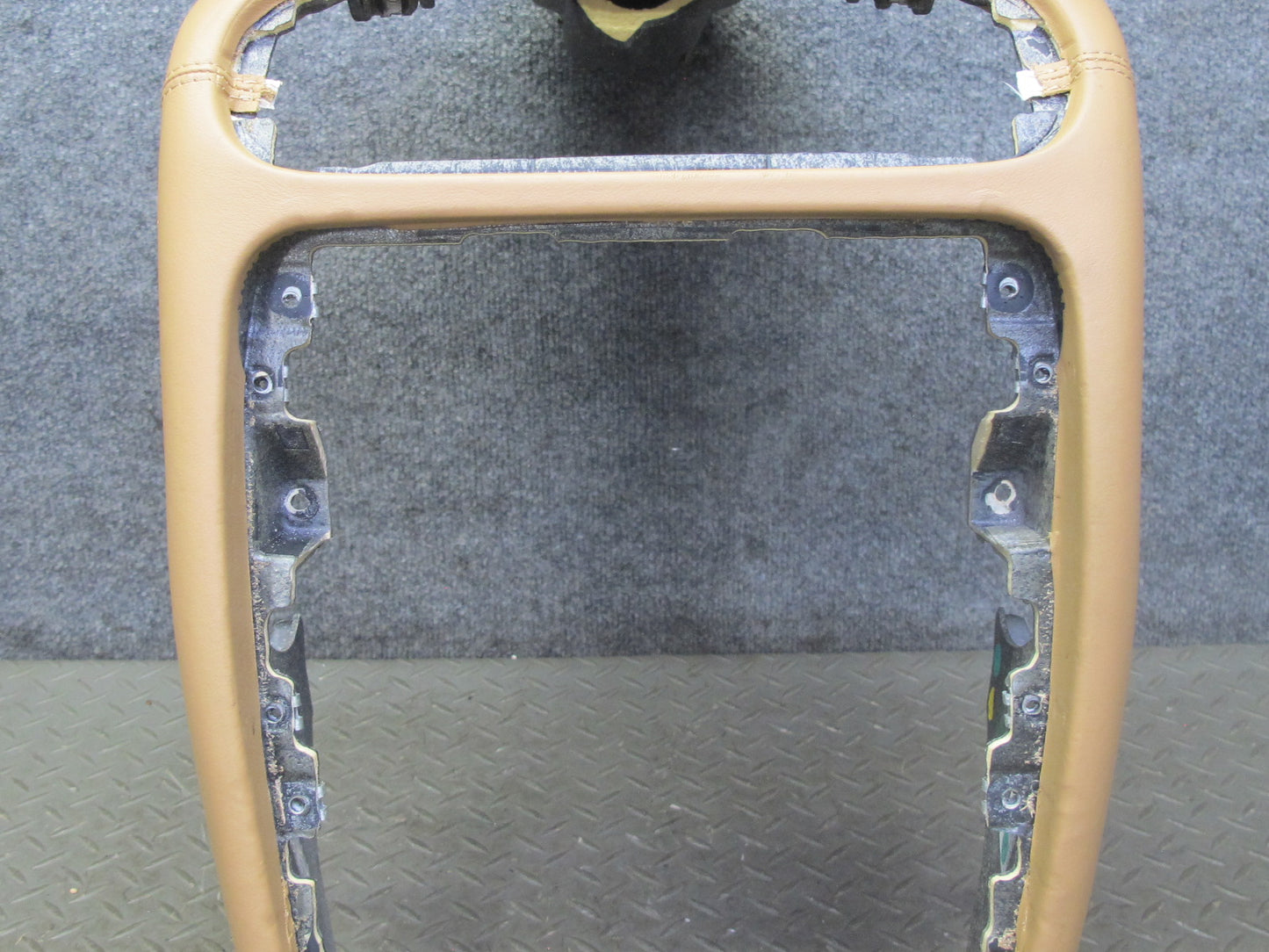 2003-2010 Porsche Cayenne 957 Dash Center Trim Bezel Cover Panel Sand Beige