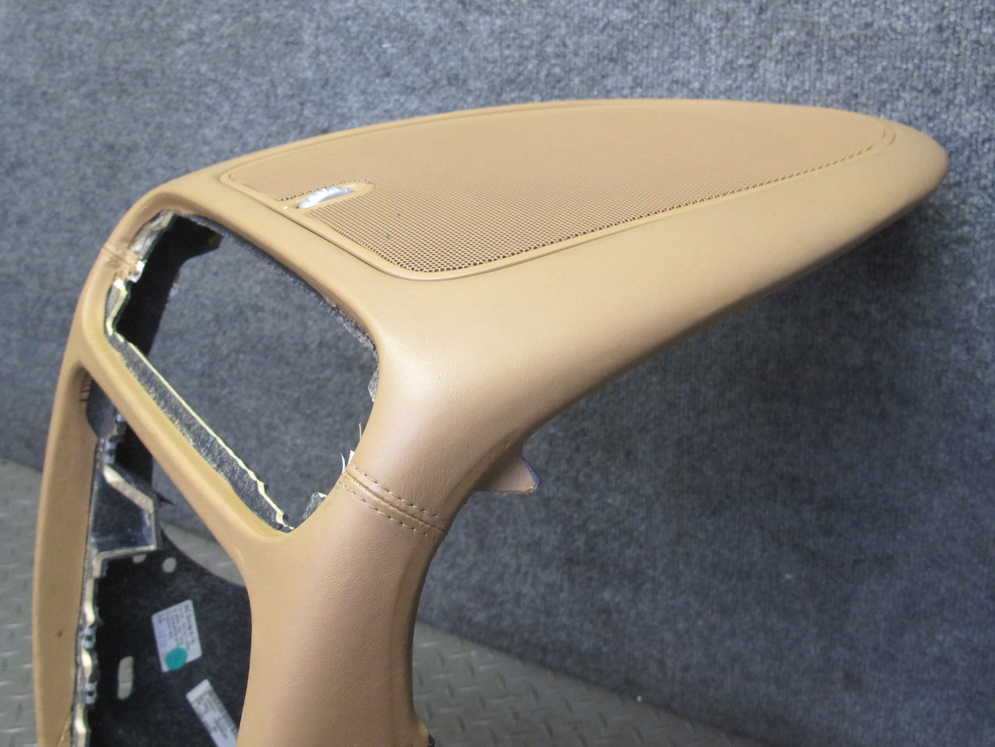 2003-2010 Porsche Cayenne 957 Dash Center Trim Bezel Cover Panel Sand Beige