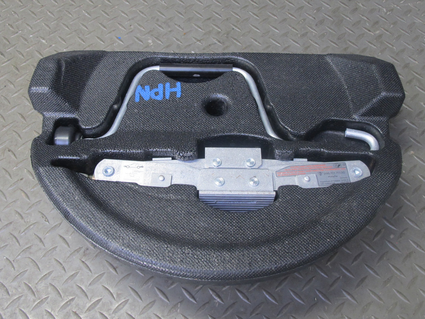1999-2005 Porsche 911 996 Spare Tire Wheel Tool Jack KIT Set W/ Case & Foam