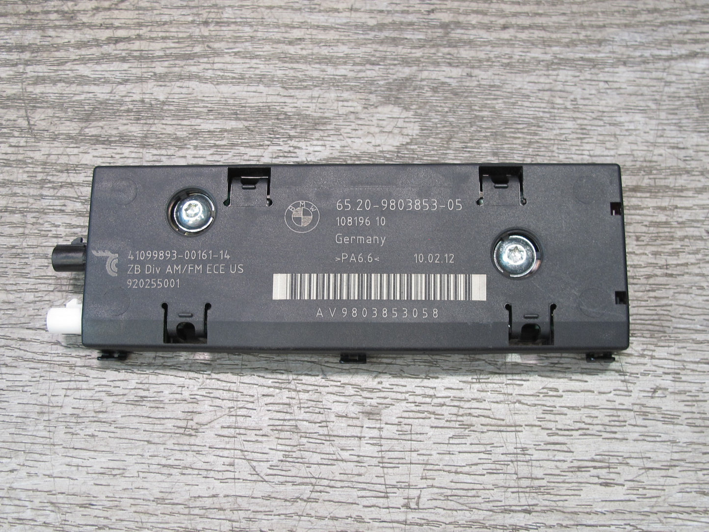 11-14 Mini Cooper Countryman R61 R60 Diversity Antenna Amplifier 9803853 OEM