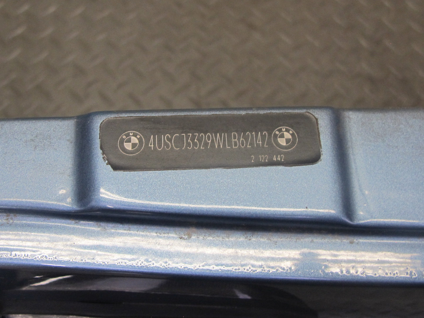 96-02 BMW E36/7 Z3 Front Left Fender Shell Cover Panel Atlanta-blau OEM
