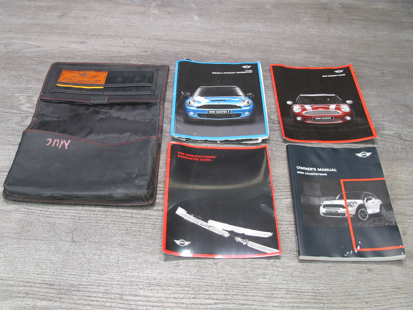 2012 Mini R60 Countryman Owners Operator User Guide Manual Book Set Case OEM