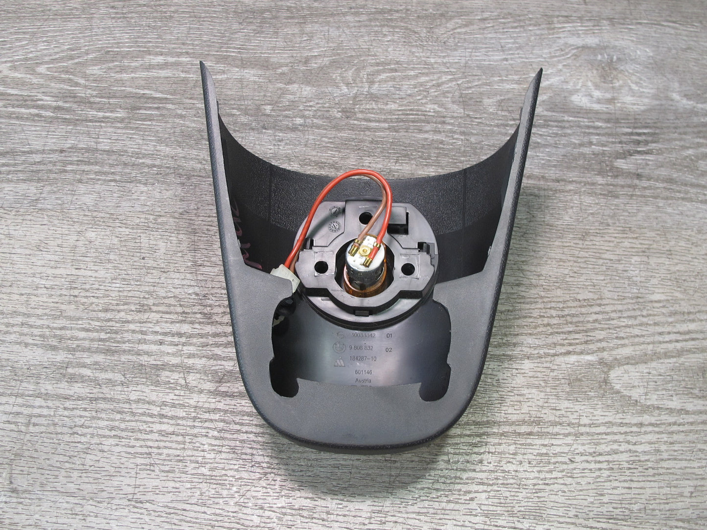 11-15 Mini R61 R60 Countryman Rear Center Console Trim Panel w 12V Socket OEM