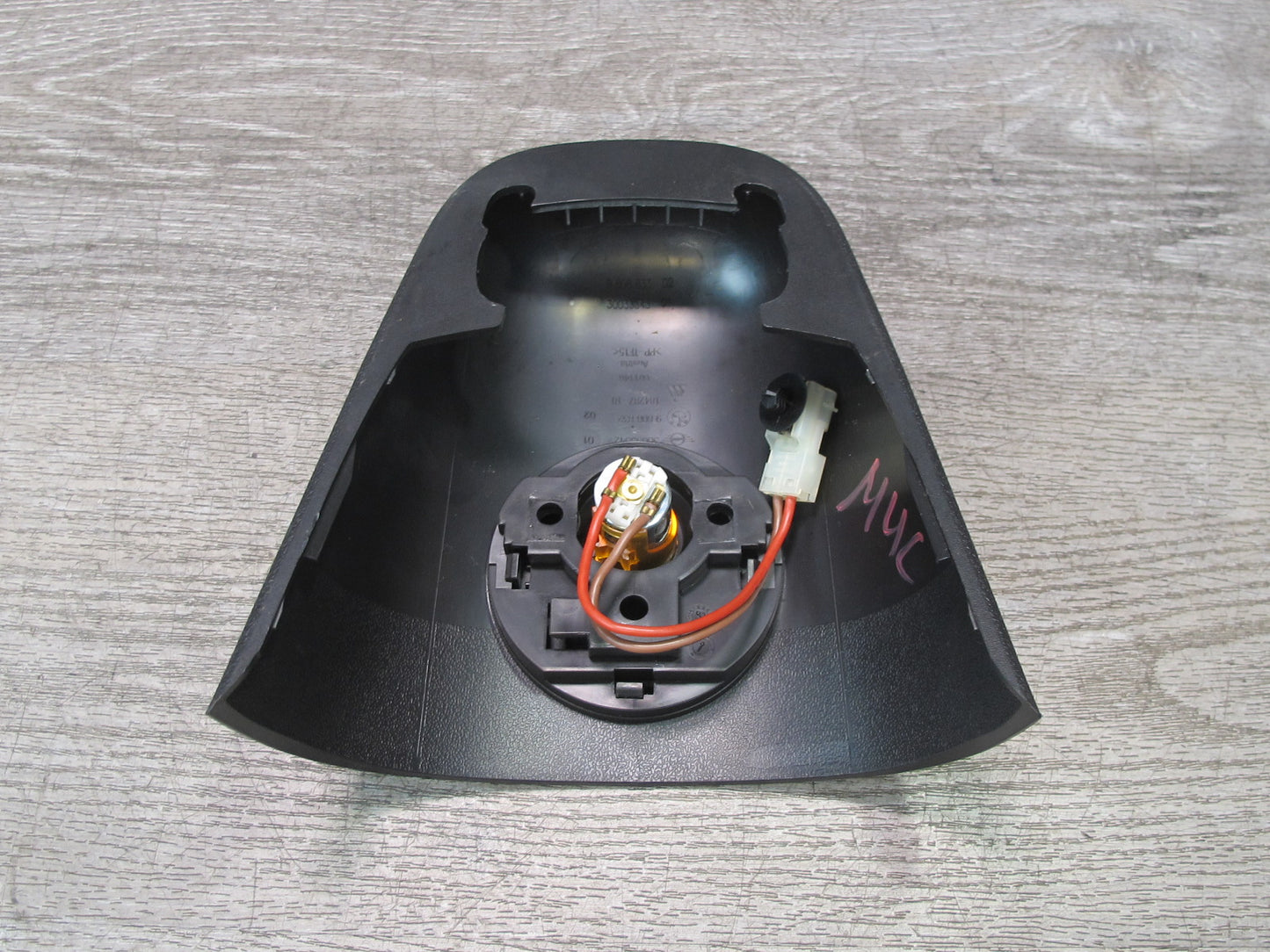 11-15 Mini R61 R60 Countryman Rear Center Console Trim Panel w 12V Socket OEM
