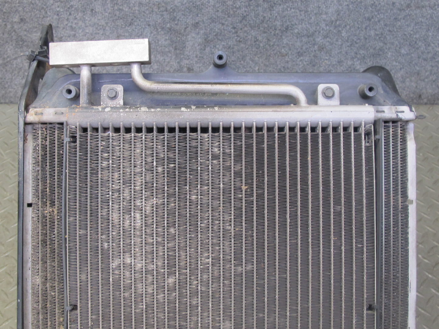 1999-2005 Porsche 911 996 Engine Left Cooling Radiator Condenser W/ Support