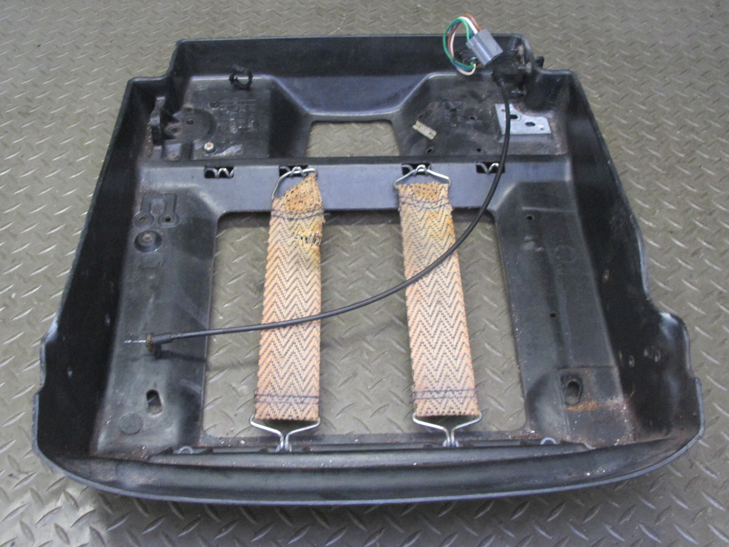 90-96 Chevrolet Corvette C4 Front Right Sport Seat Lower Bottom Frame Panel OEM