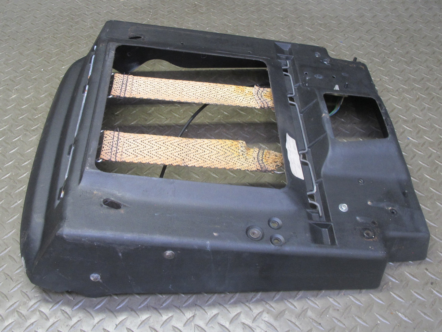 90-96 Chevrolet Corvette C4 Front Right Sport Seat Lower Bottom Frame Panel OEM