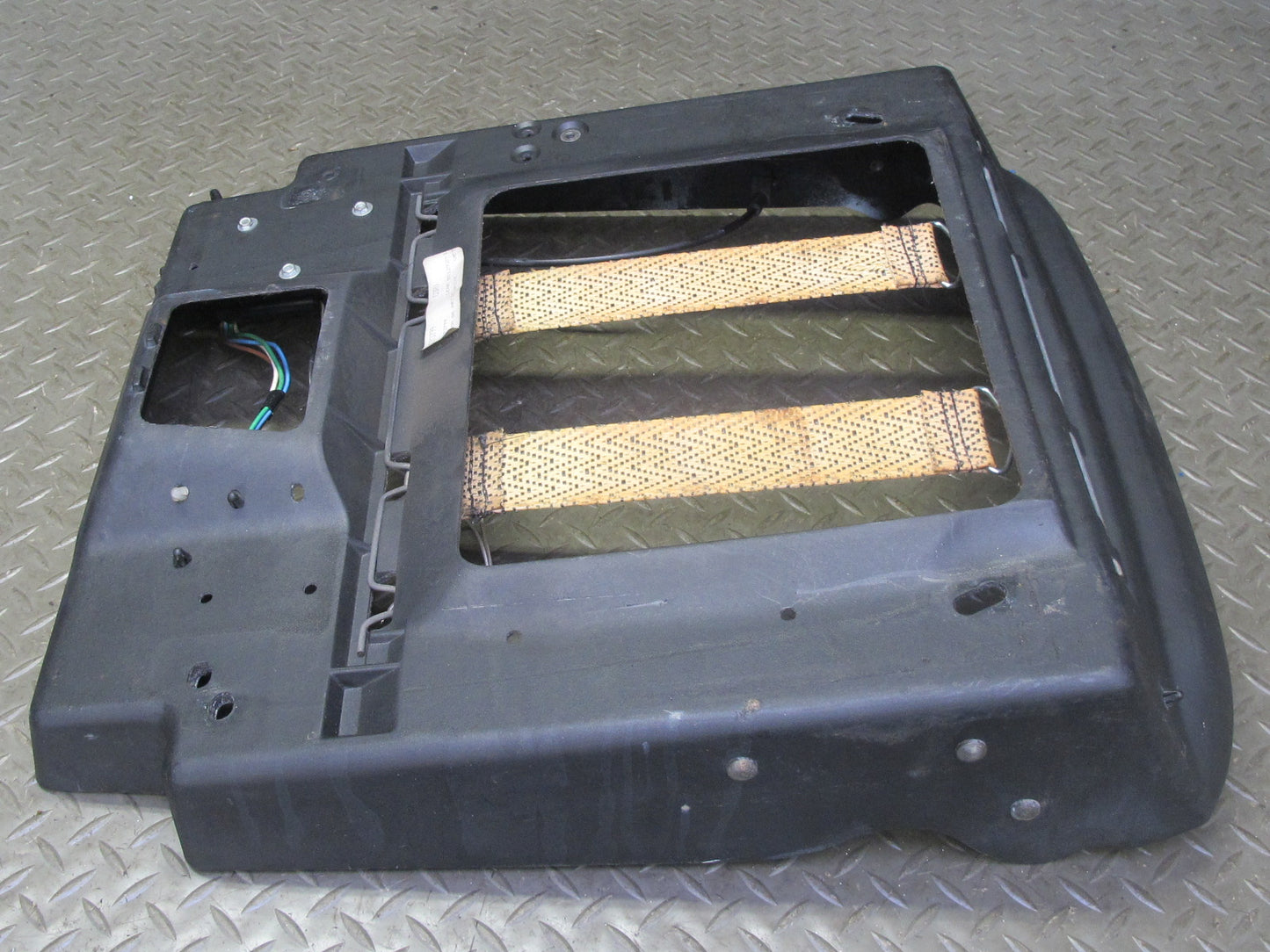 90-96 Chevrolet Corvette C4 Front Left Sport Seat Lower Bottom Frame Panel OEM