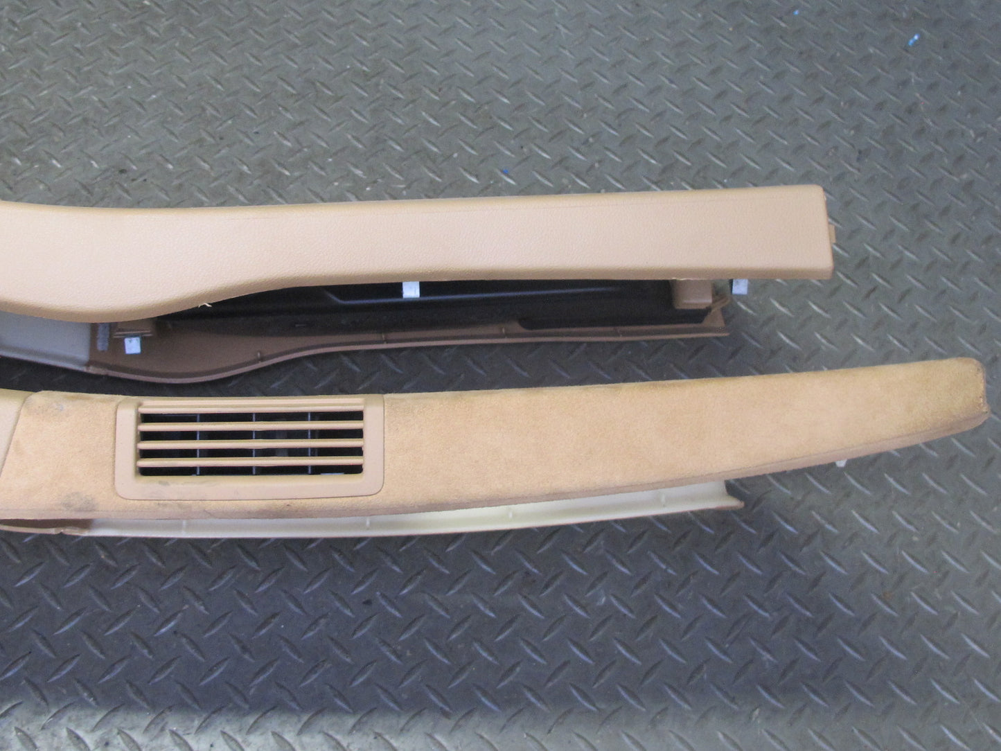 2003-2010 Porsche Cayenne 957 Interior B Pillar Trim Cover Panel Set of 2