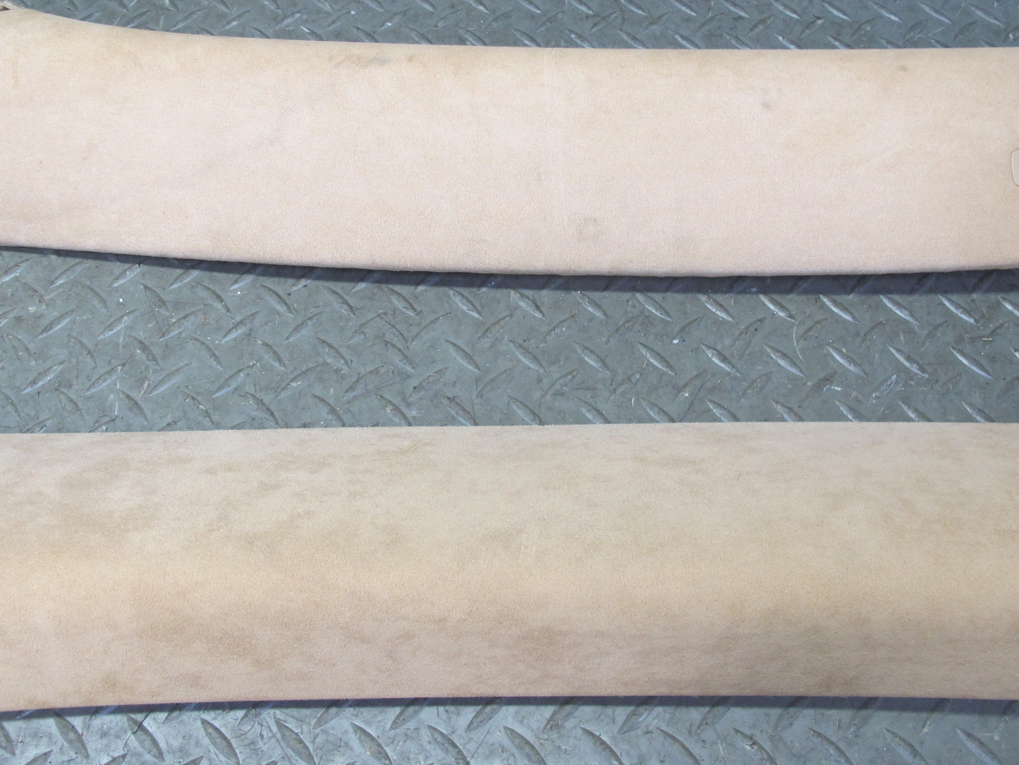 2003-2010 Porsche Cayenne 957 Front Interior A Pillar Trim Panel Alcantara Set