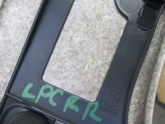 03-10 Porsche Cayenne 957 Rear Trunk Side Carpet Trim Panel Sand Beige Set