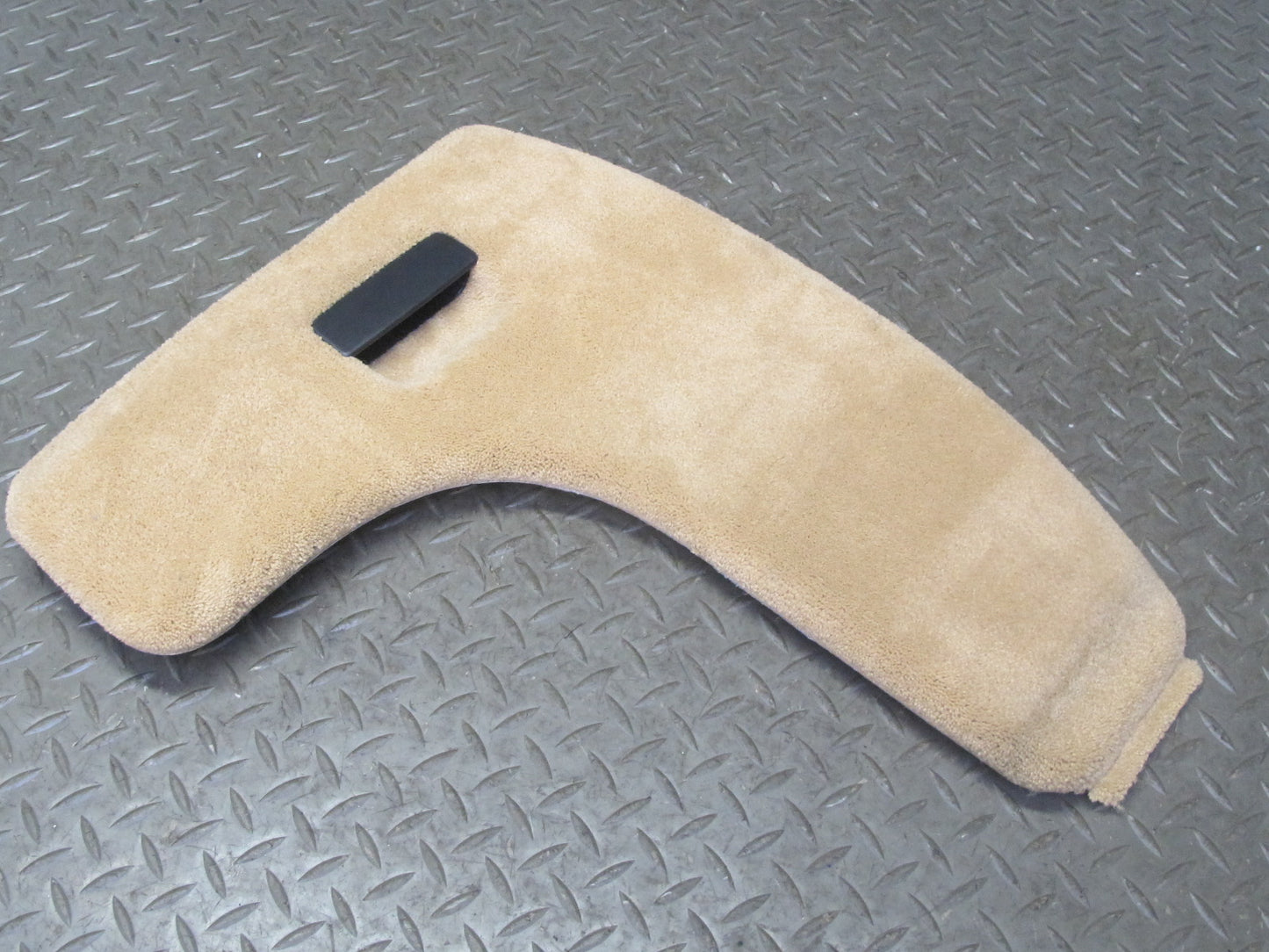 03-10 Porsche Cayenne 957 Rear Trunk Side Carpet Trim Panel Sand Beige Set