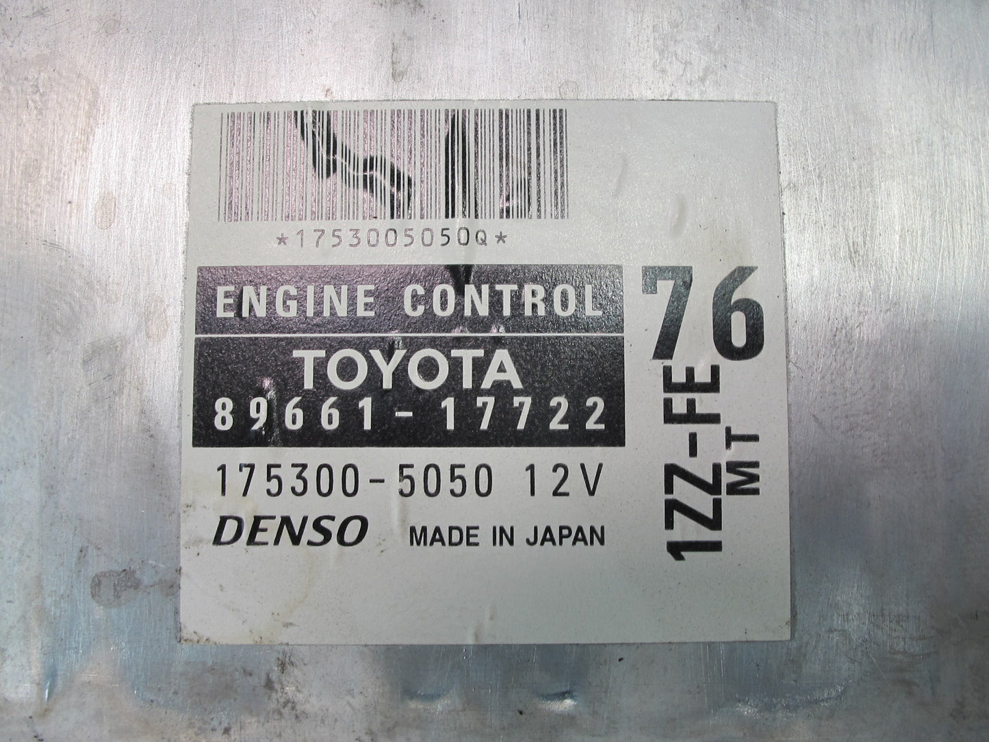 00-05 Toyota MR2 Spyder ZZW30L M/T ECU ECM Ignition Glove Door Lock KEY Set OEM