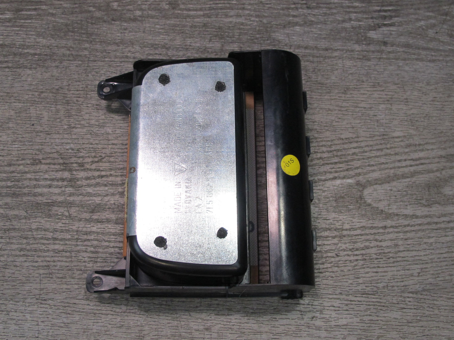 2003-2010 Porsche Cayenne 957 Center Console CUP Holder Compartment Storage Wood