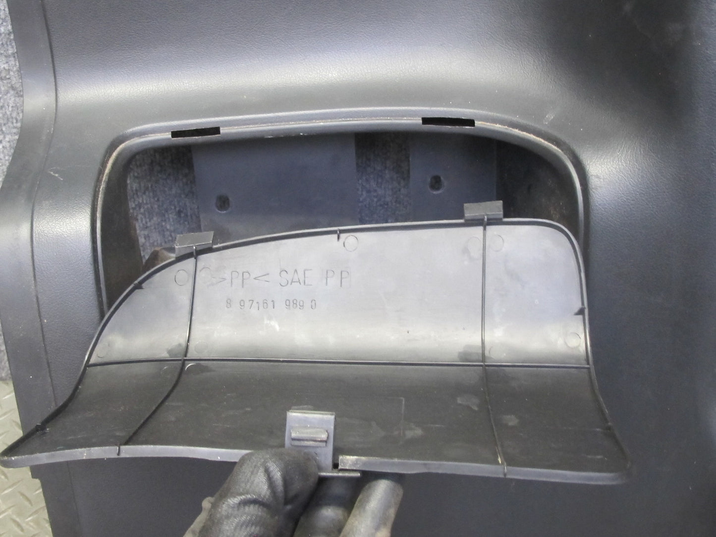 99-01 Isuzu Vehicross Rear Right Interior Cargo Trim Cover Panel OEM