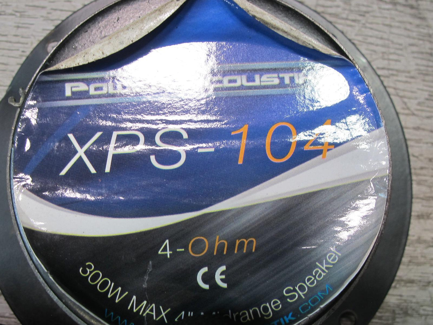 Set of 2 Power Acoustik XPS-104 4" Midrange Speaker 300W MAX