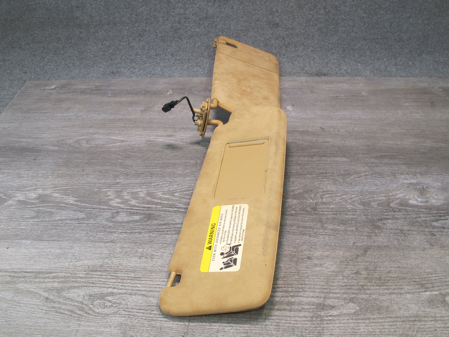 2003-2010 Porsche Cayenne 955 957 Front Left & Right Sun Visor Alcantara Set