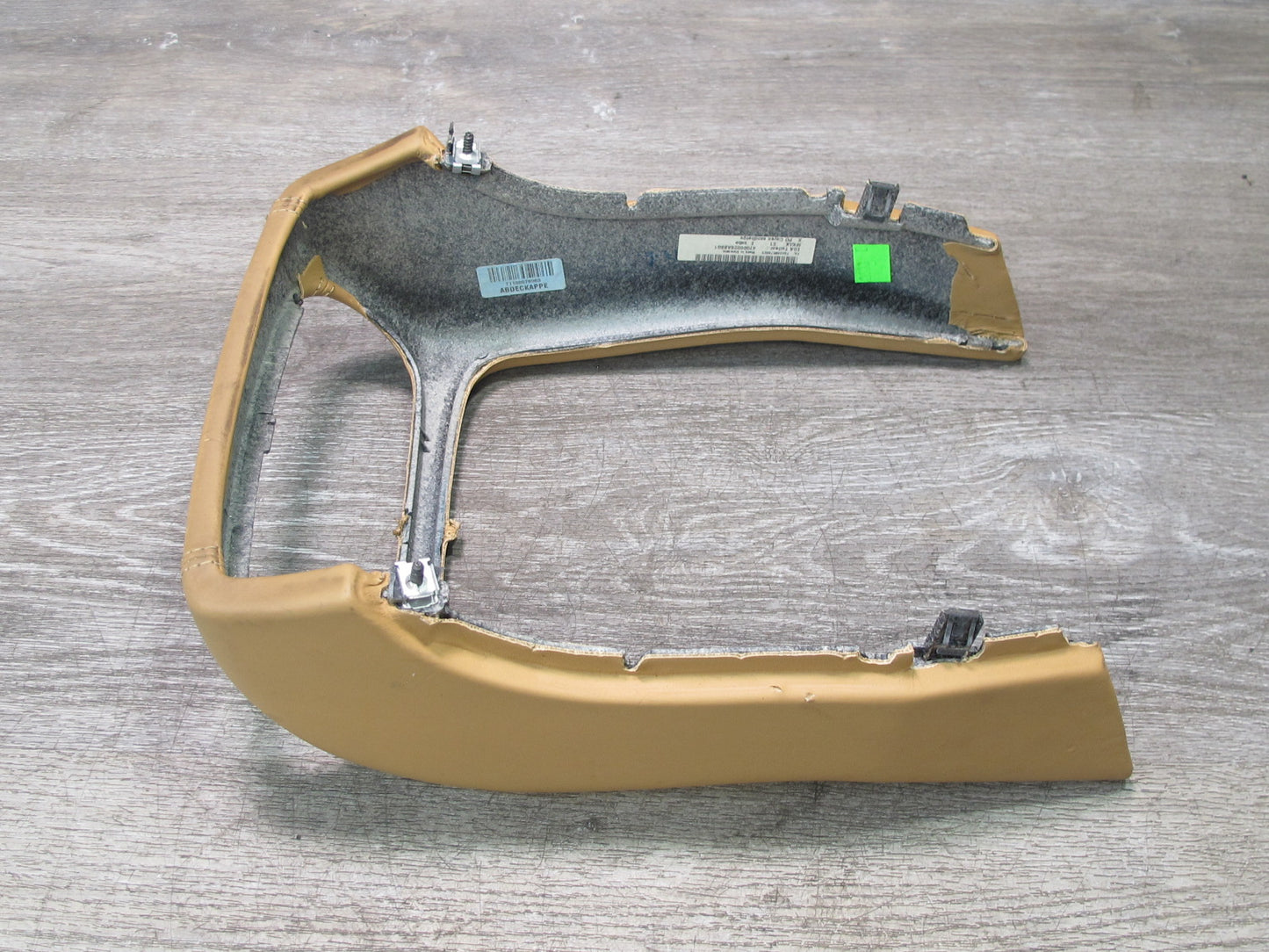 2003-2010 Porsche Cayenne 957 Rear Center Console Trim Bezel Cover Panel