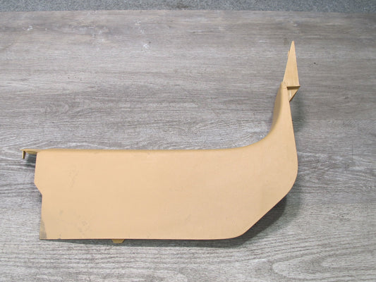 03-10 Porsche Cayenne 957 Front Lower Kick Trim Cover Panel Sand Beige Set
