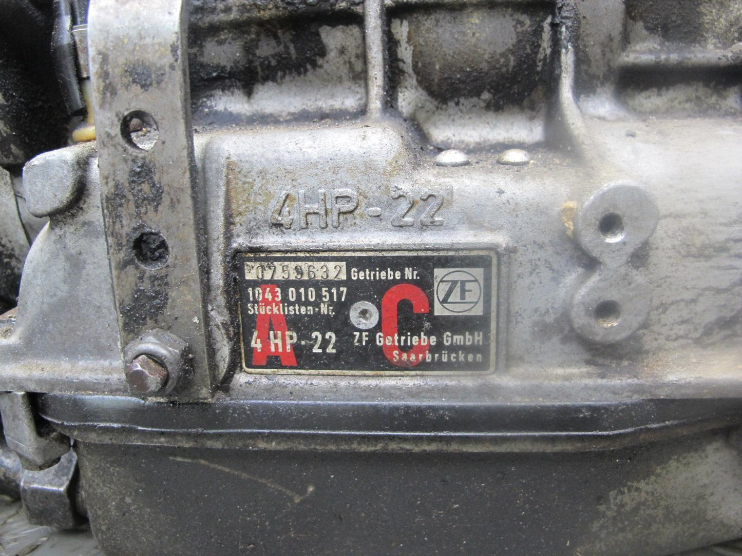 87-88 BMW E30 325i ZF 4HP-22 A/T Automatic Transmission 145K Miles OEM