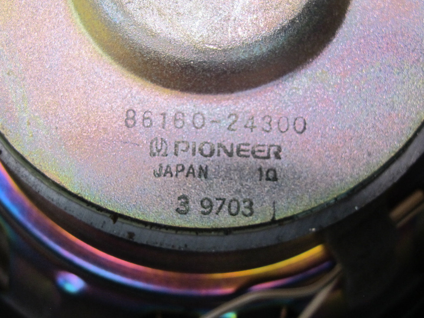 92-00 Lexus UZZ30L SC300 SC400 Rear Subwoofer Speaker 86160-24300 OEM