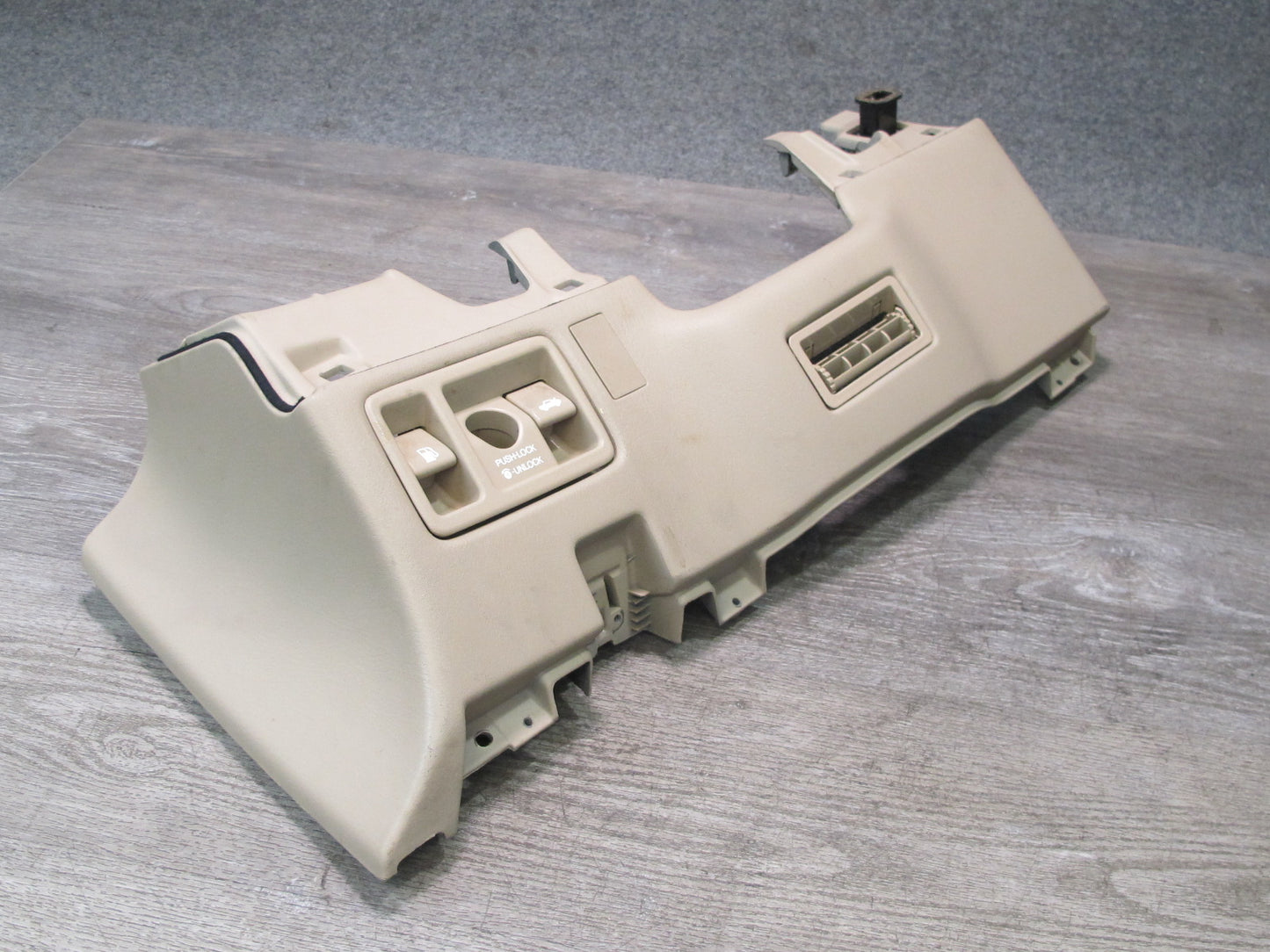 92-00 Lexus SC300 SC400 UZZ30L Dash Front Left Knee Trim Cover Panel Ivory OEM