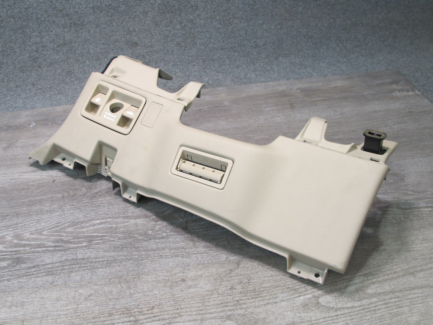 92-00 Lexus SC300 SC400 UZZ30L Dash Front Left Knee Trim Cover Panel Ivory OEM