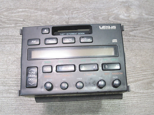 97-98 Lexus UZZ30 SC300 SC400 AM FM Radio Cassette Player Receiver Head Unit OEM