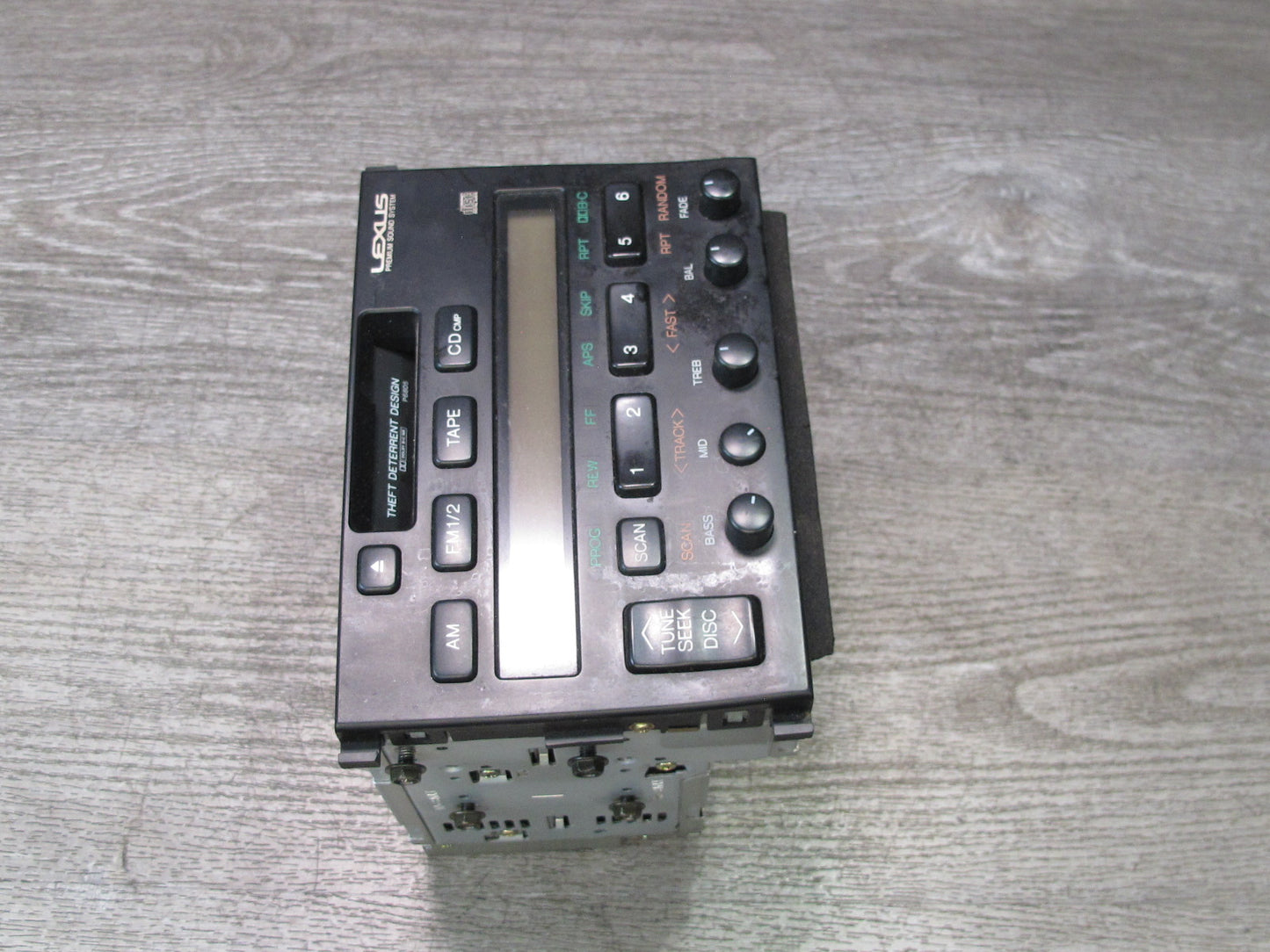 97-98 Lexus UZZ30 SC300 SC400 AM FM Radio Cassette Player Receiver Head Unit OEM