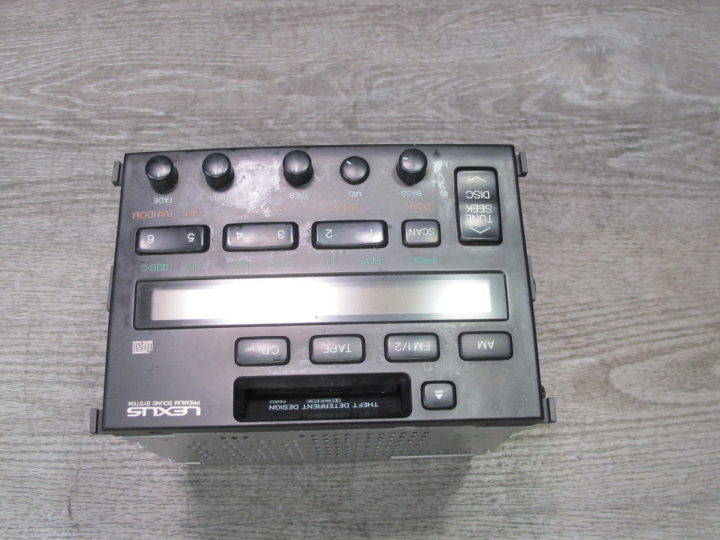 97-98 Lexus UZZ30 SC300 SC400 AM FM Radio Cassette Player Receiver Head Unit OEM