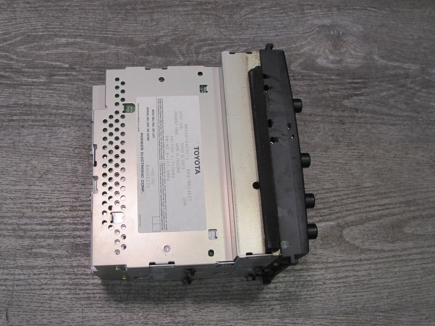97-98 Lexus UZZ30 SC300 SC400 AM FM Radio Cassette Player Receiver Head Unit OEM