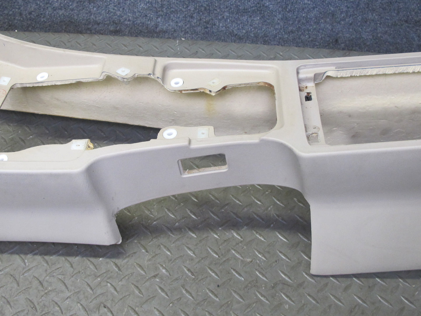 95-00 Lexus UZZ30L SC300 SC400 Center Console Trim Cover Panel Ivory OEM