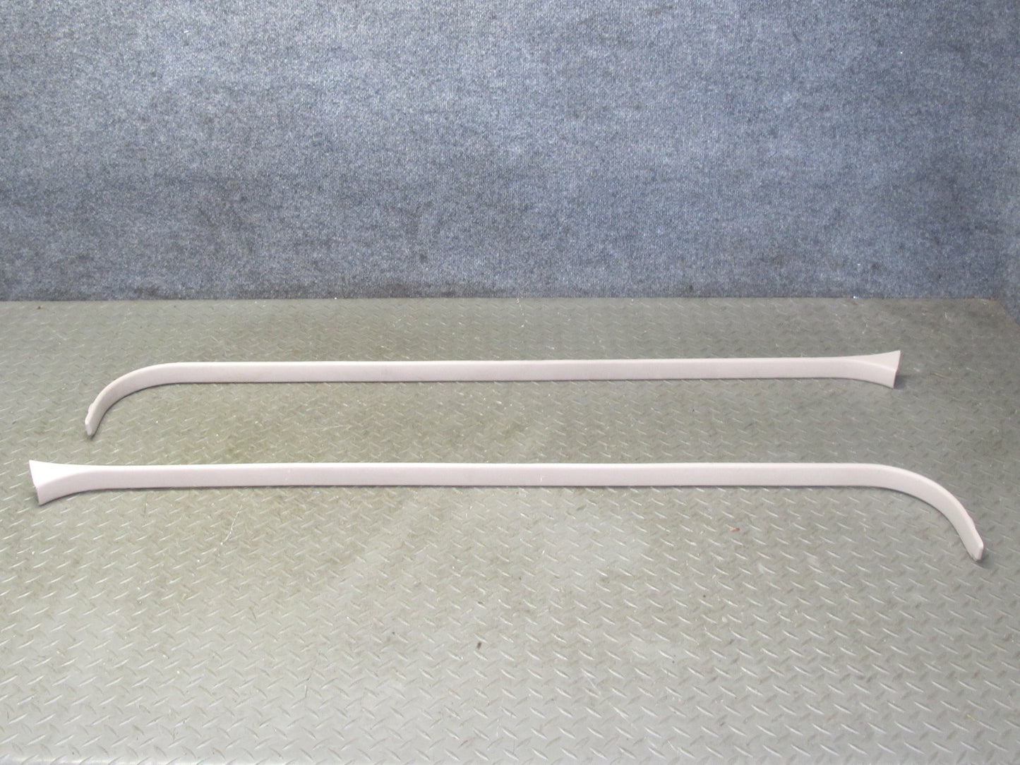 94-00 Lexus UZZ30L SC300 SC400 Door Scuff Step Sill Plate Trim Set Ivory OEM