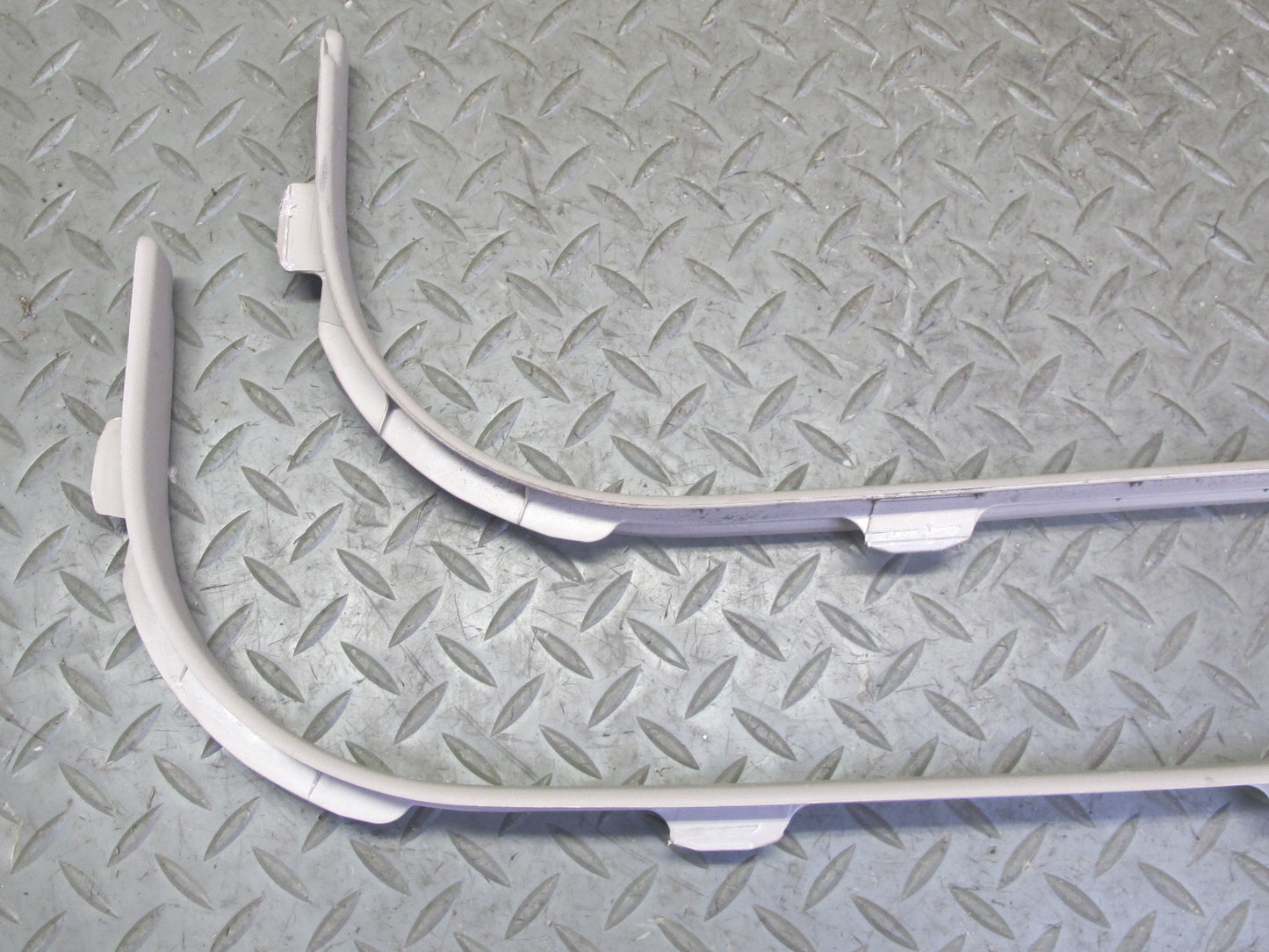 94-00 Lexus UZZ30L SC300 SC400 Door Scuff Step Sill Plate Trim Set Ivory OEM