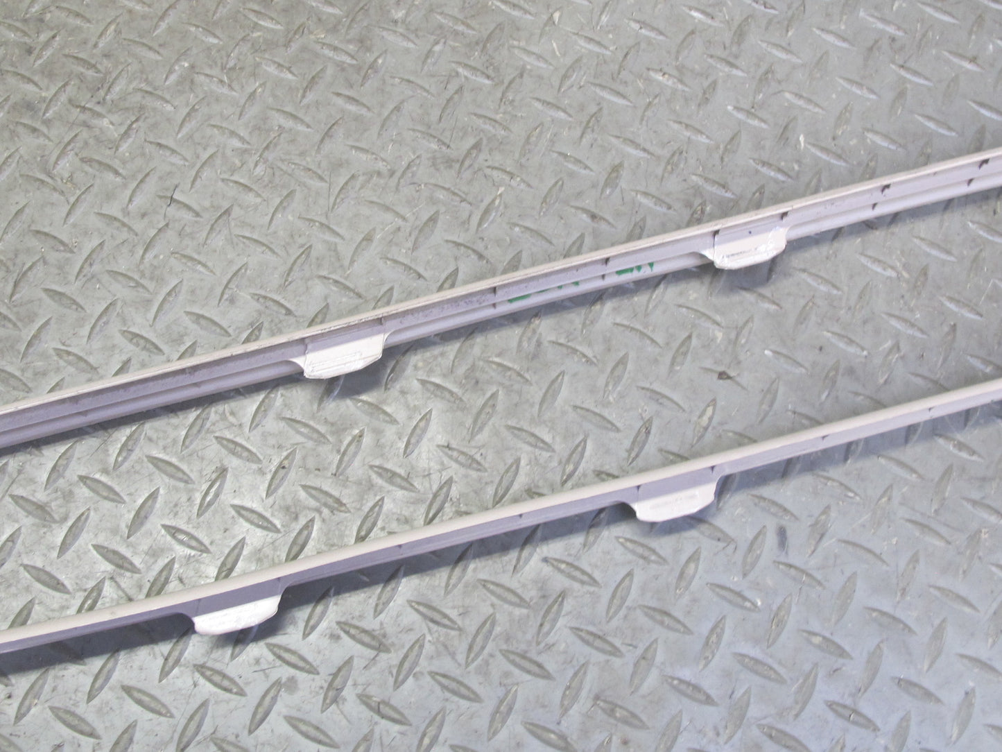 94-00 Lexus UZZ30L SC300 SC400 Door Scuff Step Sill Plate Trim Set Ivory OEM