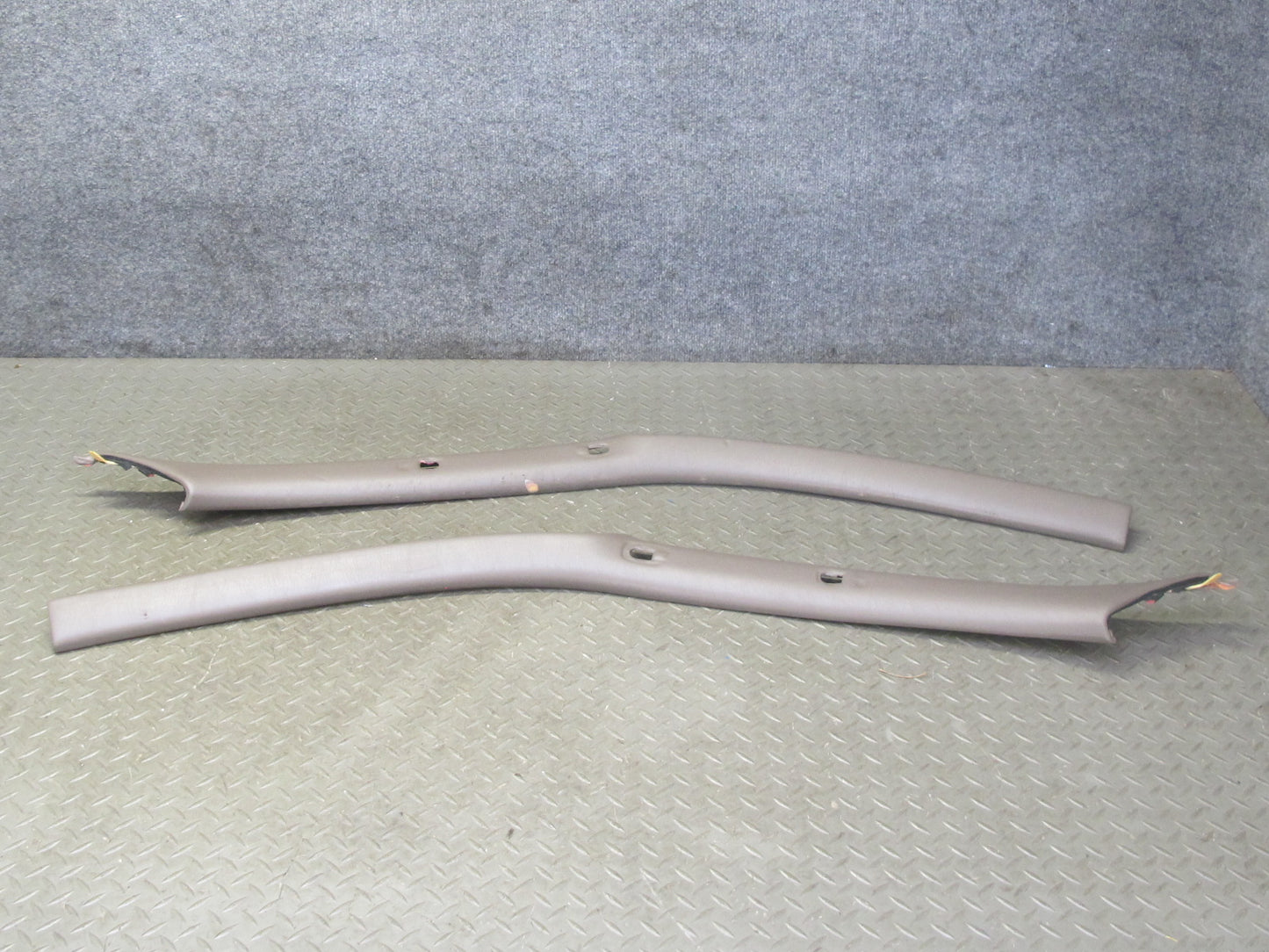 92-00 Lexus UZZ30L SC300 SC400 Front A Pillar Trim Cover Panel Set Brown OEM