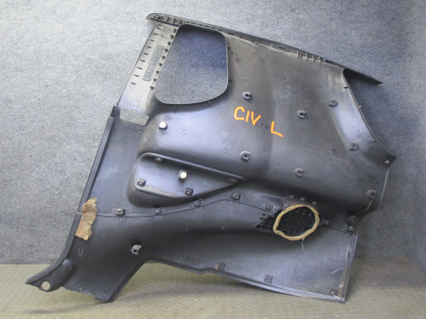 99-01 Isuzu Vehicross Rear Left Interior Quarter Trim Cover Panel OEM