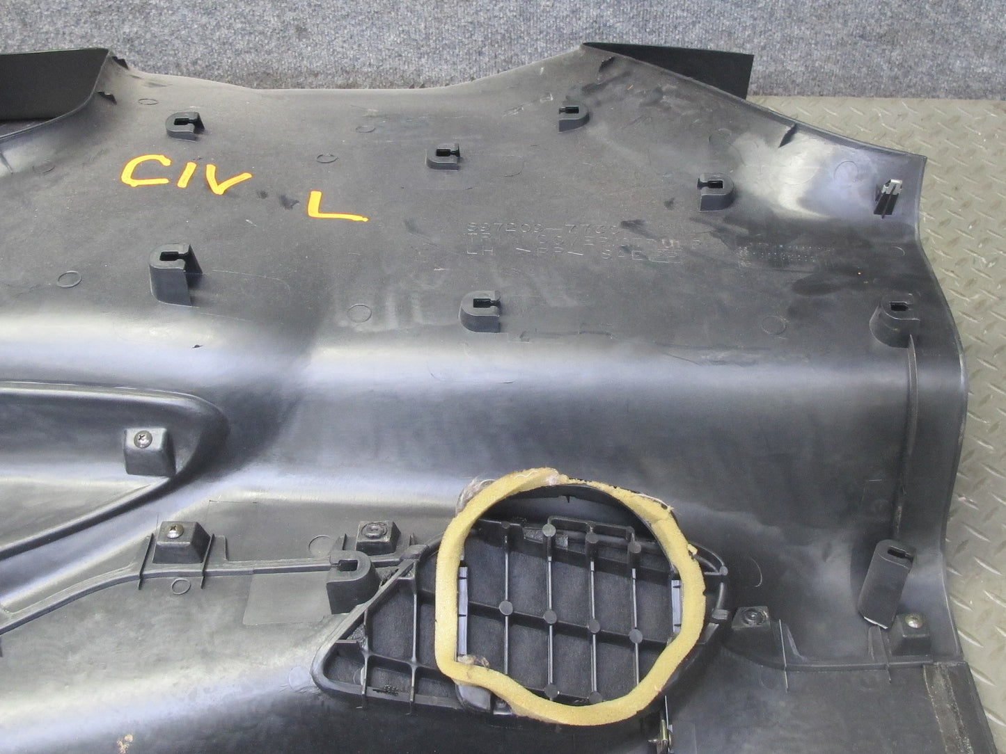 99-01 Isuzu Vehicross Rear Left Interior Quarter Trim Cover Panel OEM