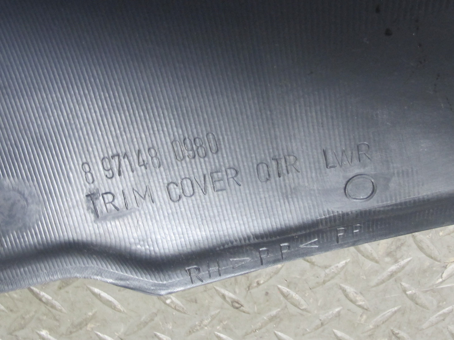 99-01 Isuzu Vehicross Rear Right Interior Quarter Trim Cover Panel OEM
