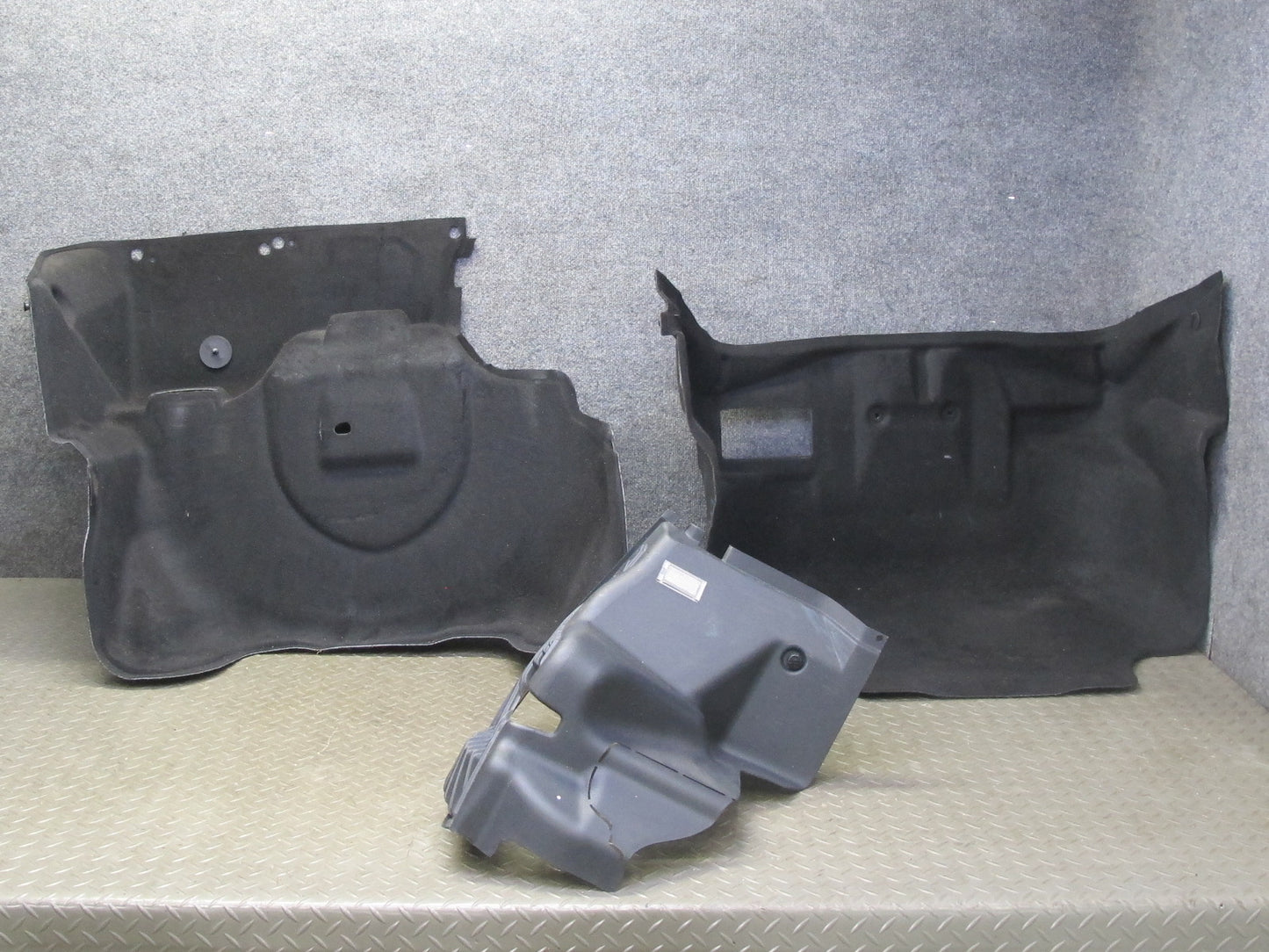 2002-2005 Porsche 911 Carrera 996 Front Trunk Carpet Liner Trim Cover Panel Set