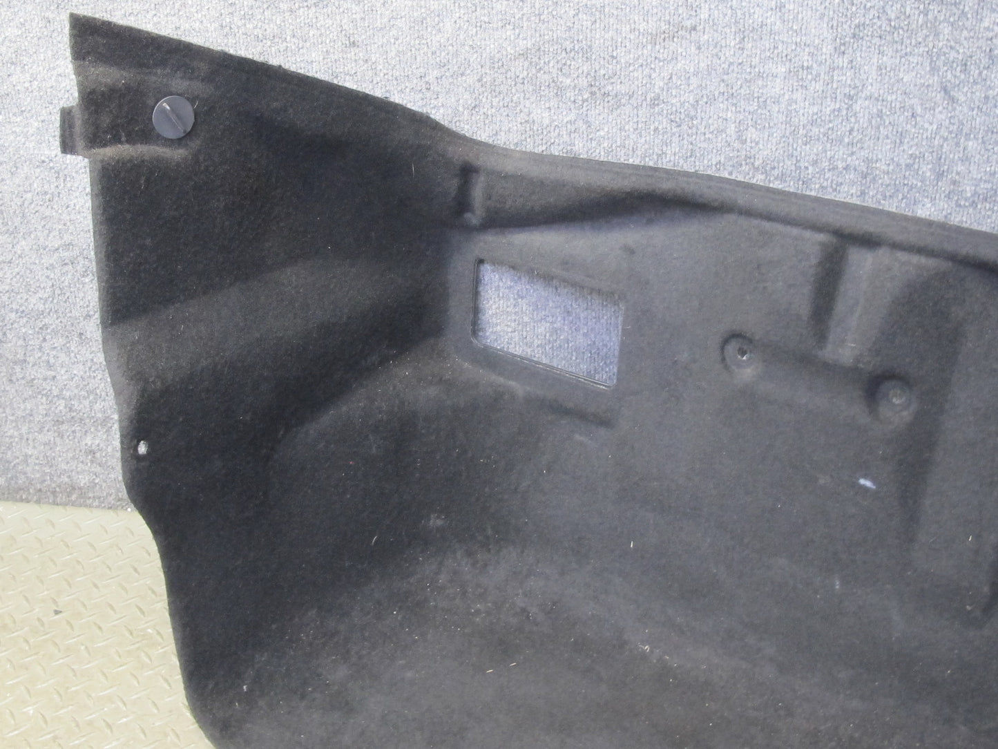 2002-2005 Porsche 911 Carrera 996 Front Trunk Carpet Liner Trim Cover Panel Set