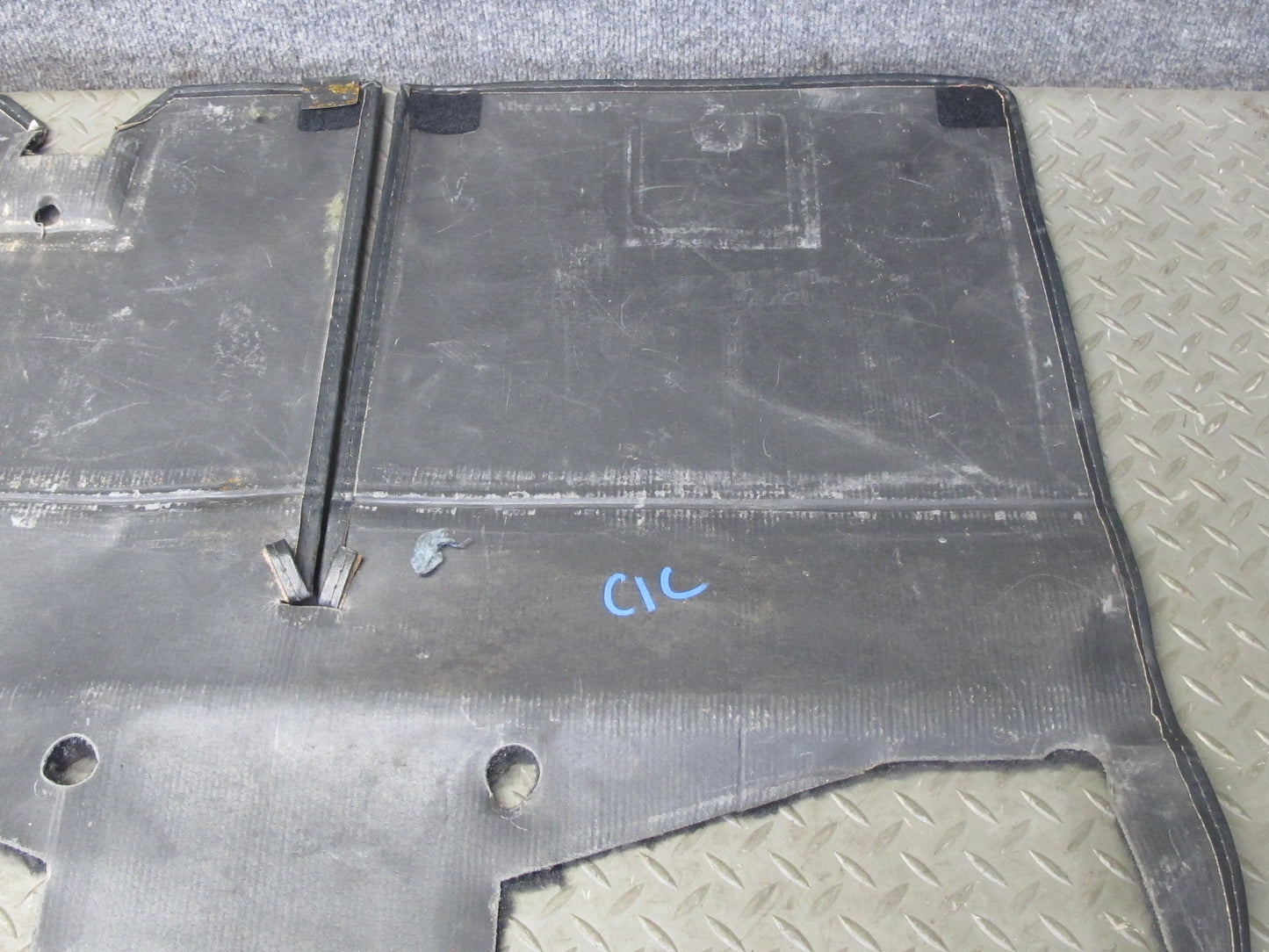 1992 Chevrolet Corvette C4 Rear Trunk Floor Carpet Cover OEM