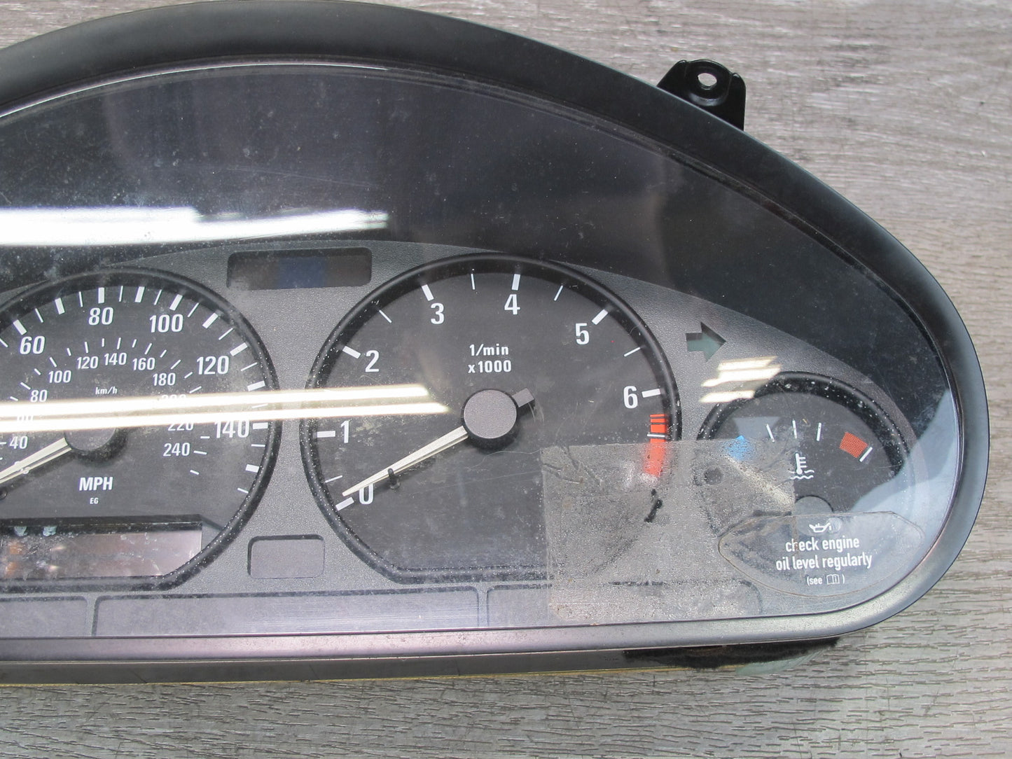 97-98 BMW E36/7 Z3 2.8L M52 A/T Instrument Cluster Gauge Speedometer 8389870 OEM