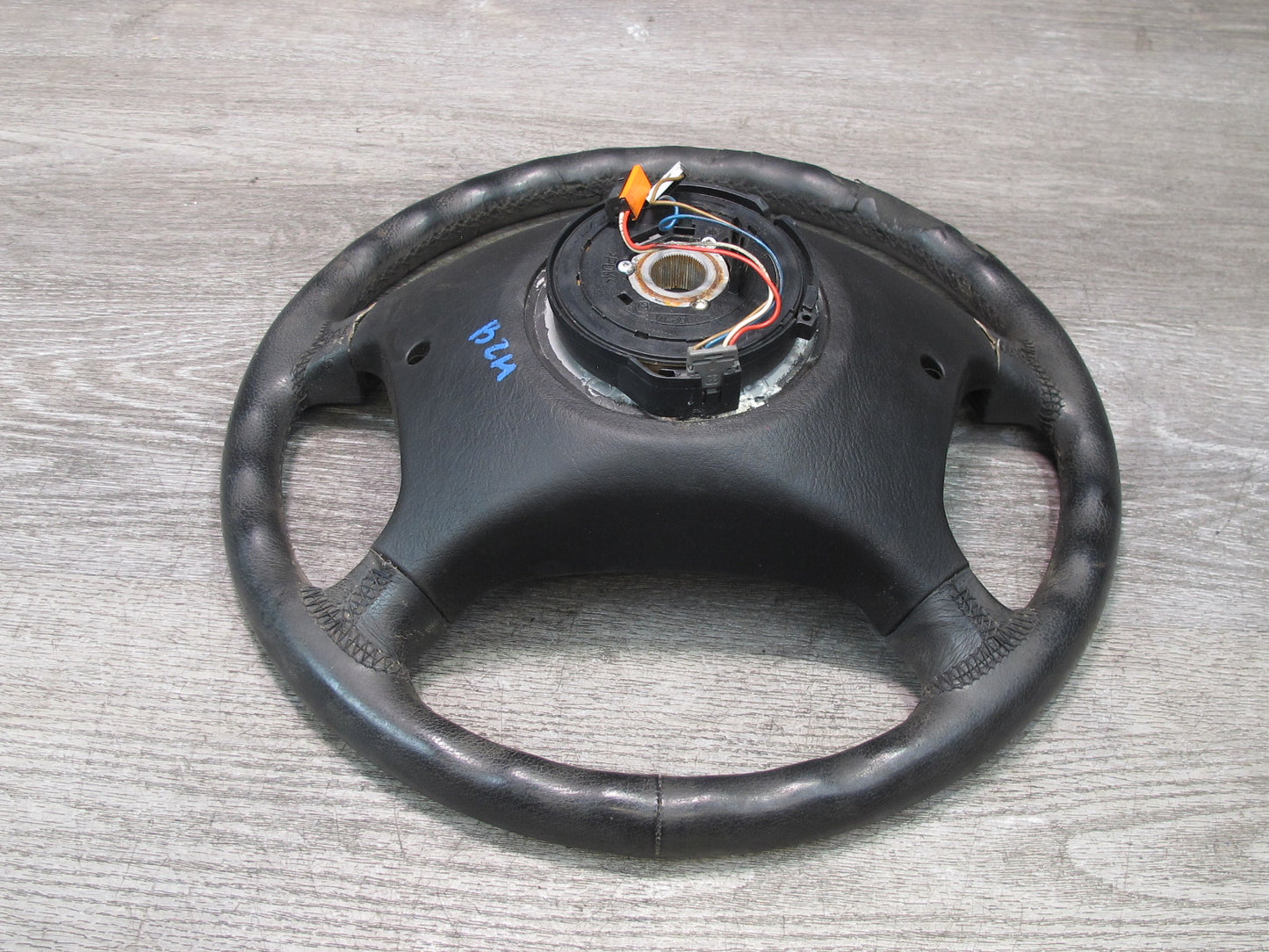 96-99 BMW E36/7 Z3 4 Spoke Leather Steering Black OEM